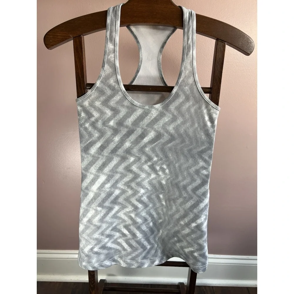 Lululemon Cool Racerback‎ Blazer Fossil Women's Size 6